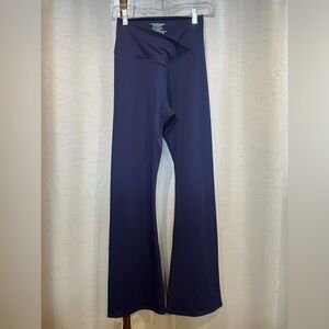 Amazon Navy Flared Leggings